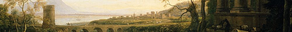 Maisema nymfi- ja satyyritansseilla (Claude Lorrain)