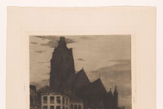 Albert Baertsoen (signed by artist)