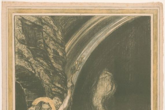 Charles Haslewood Shannon (signed by artist)