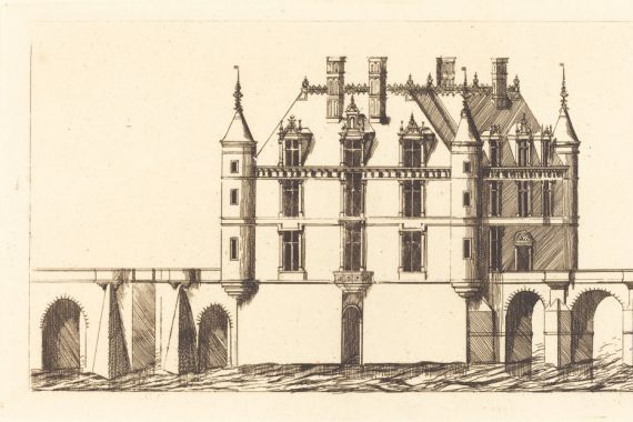 Charles Meryon after Jacques Androuet Ducerceau I