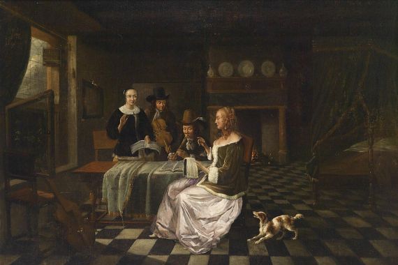 Circle of Pieter de Hooch