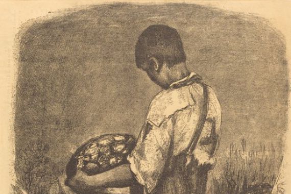 Firmin Gillot after Gustave Courbet