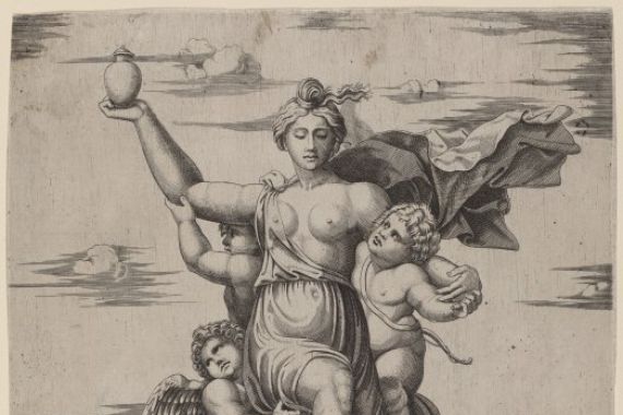 Follower of Marcantonio Raimondi after Raphael