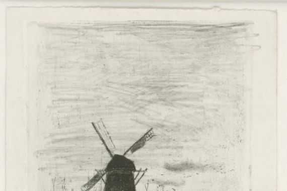 Fredericus Jacobus van Rossum du Chattel (signed by artist)