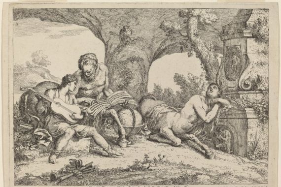 Gaetano Zompini after Giovanni Benedetto Castiglione