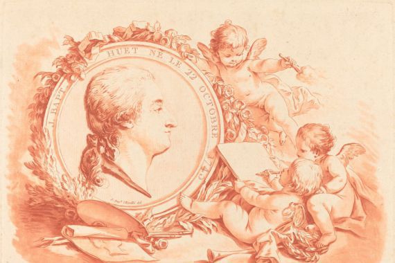 Gilles Demarteau, the Elder after Jean Baptiste Hüet, I after Jean Augustin Léveillé