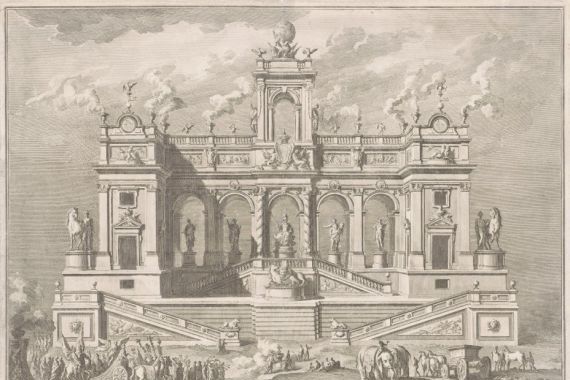 Giuseppe Vasi, after Tommaso Catrani, after Paolo Posi