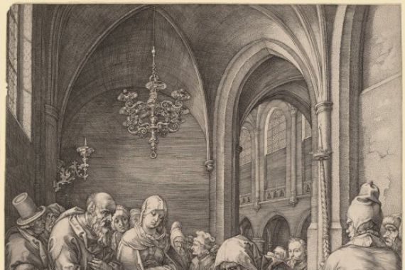 Hendrik Goltzius in the style of Albrecht Dürer