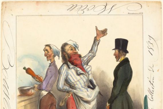 Honoré Daumier and Edouard Bouvenne