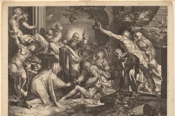 Jan Muller, after Abraham Bloemaert