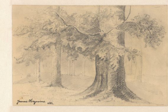 Jeanne Marie Heynsius (signed by artist)