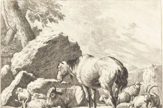 Johann Elias Ridinger after Johann Heinrich Roos