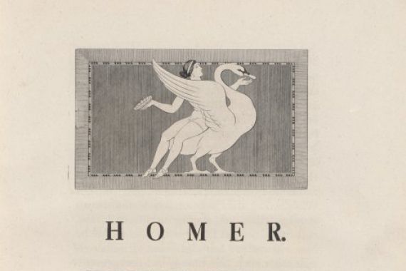 Johann Heinrich Wilhelm Tischbein for authors Homer and Christian Gottlob Heyne