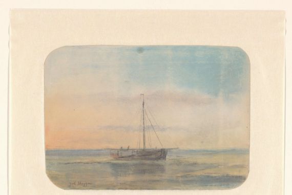 Johannes Huygens (signed by artist)