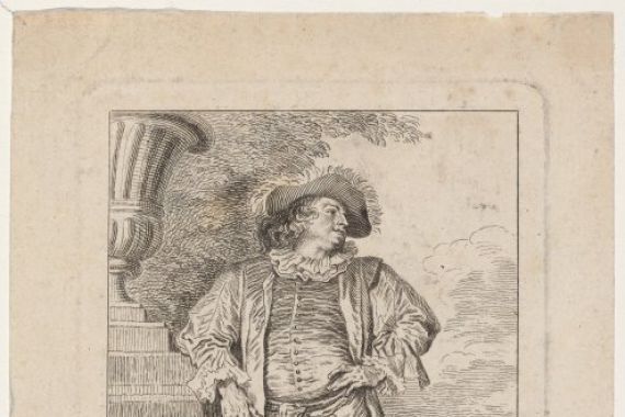 Louis Deplaces after Antoine Watteau