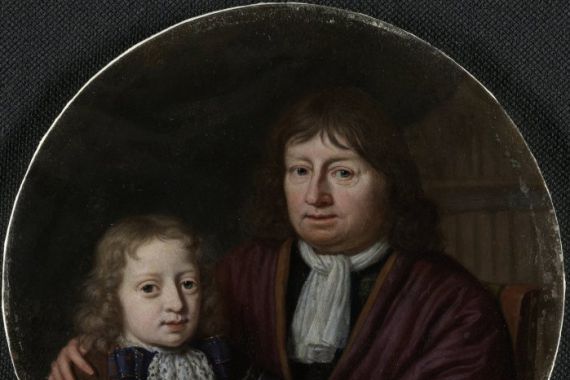 Michiel van Musscher (signed by artist)