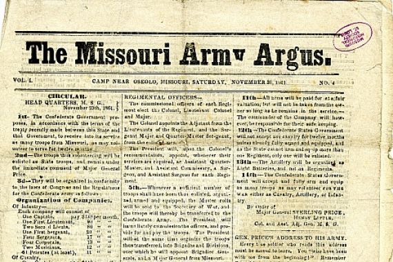 Missouri Army Argus