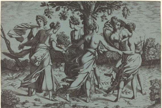 Probably French 16th Century after Pierre Milan after Rosso Fiorentino