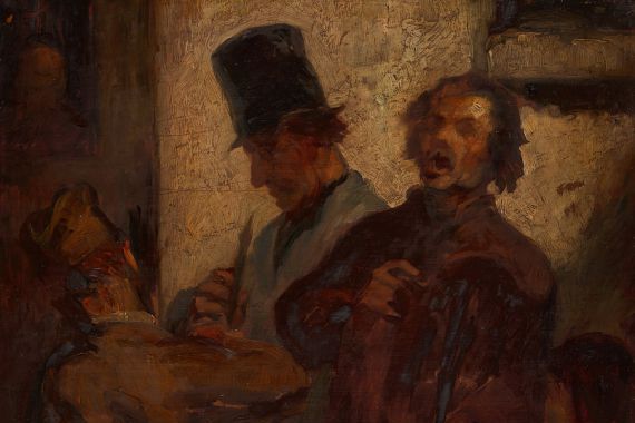 Style of Honoré Victorin Daumier.