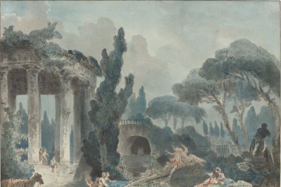 Style of Hubert Robert