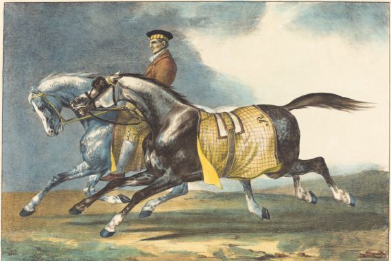 Théodore Gericault and Léon Cogniet