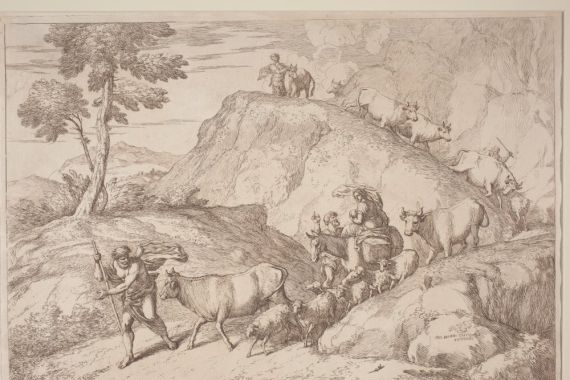 after Giovanni Benedetto Castiglione Gaetano Zompini