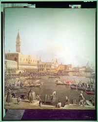 Molo ja Dogen palatsi Bacino Di San Marcosta käsin