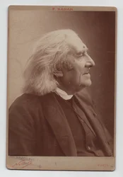 Franz Liszt (1811-1886) (1886, valokuva)