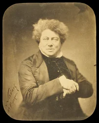 Nadarin muotokuva Alexandre Dumasista