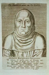 Georgius Macropedius Philologus (n. 1486-1588) (puukiviprintti)