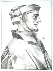 Agrippa von Nettesheim (1486-1535) kopio kuvituksesta 