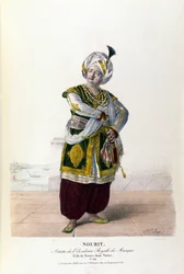 Adolphe Nourit Antonio Salierin (1750 - 1825) Tarare-oopperassa.