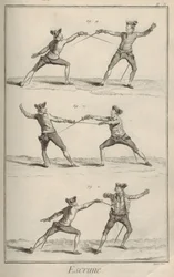 Miekkailu. Denis Diderot