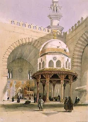 Sultan Hassanin moskeija, Kairo, pubi. 1846 (litho)