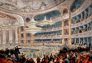 Tanssiaiset Pariisin Opéra de la rue Le Peletier