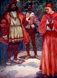 Henry lähetti Wolseyn pois oikeudesta, c1529, 1905.
