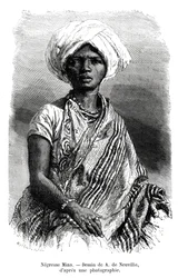 Musta nainen Mina, Brasilia, 1800-luku