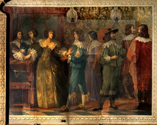 Kohtaus Angoulemen herttuan Charles de Valois