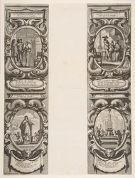 Almanach vuodelle 1639: Ludvig XIII ja Anna Itävalta uskovat kuningaskunnan ja Perillinen Appa..., 1638.