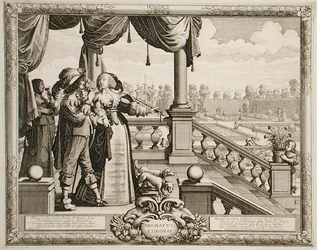 Kevät, n. 1630-40 (kaiverrus)