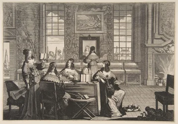 The Foolish Virgins Conversing, n. 1635.