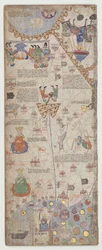Katalonialainen kartasto, lehti 11, 1375