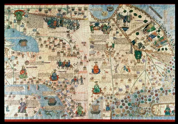 Katalonian atlas,1375 (kartta)