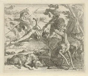Hunter koirien kanssa Eri eläimet (sarjan nimi)