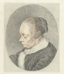 Spinster (yksityiskohta naisen päästä)