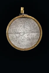 Kaksi poikkeuksellista maapalloa ja taivaallista maapalloa, joita tukevat Hercules ja Atlas, Augsburg, 1697-1699