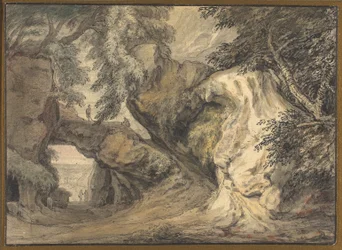 Maisema luonnonkaarella