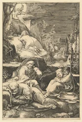 Agony in the Garden, kirjasta The Passion of Christ, n. 1598-1653.