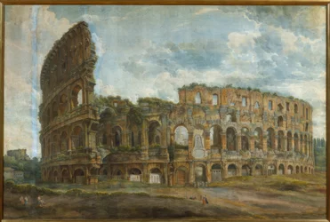 Colosseumin ulkokuva Roomassa