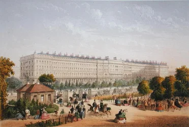 Hyde Park Gardens, n. 1862 (väri litho)